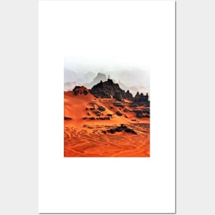 Cool Red Desert Sands Gift For family &amp; Best Frend Posters and Art